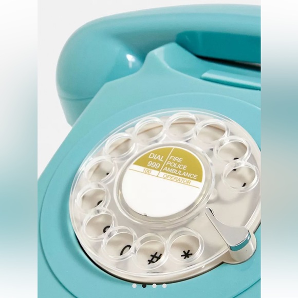 Retro Rotary Dial Landline Phone NWOT - Picture 3 of 3